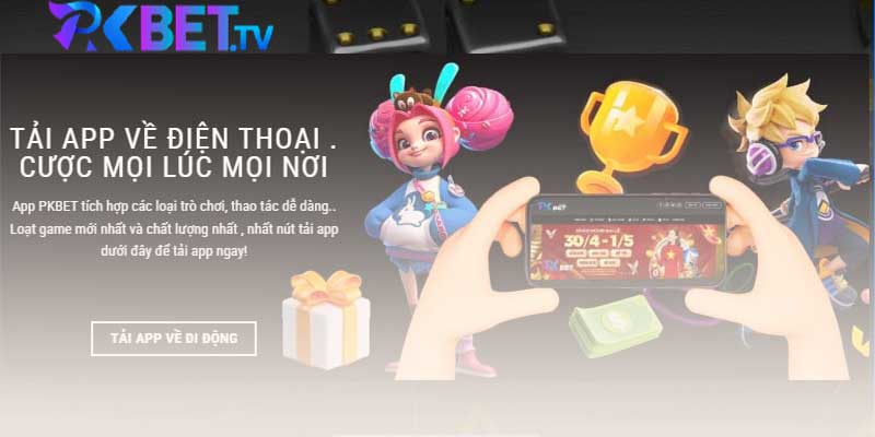 Hướng Dẫn Tải App PKbet Trên Điện Thoại Di Động