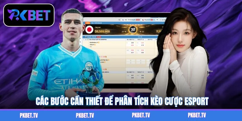 Các bước cần thiết để phân tích kèo cược Esport