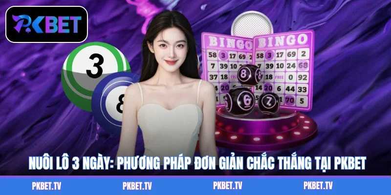Nuôi Lô 3 Ngày: Phương Pháp Đơn Giản Chắc Thắng Tại PKBET